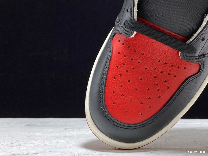 Retro Jordan High 1 OG Toe Bred Air 555088-610 0730